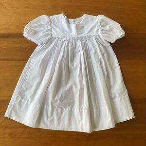 Sweet Impressions girl’s 24 mo. white dress with embroidered details